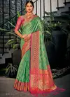 Bunawat Juhi Embroidered Organza Designer Sarees Catalog
